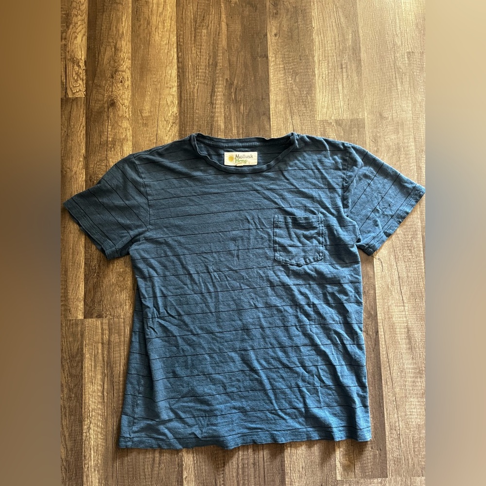 Mollusk Hemp Pocket Tee Size M